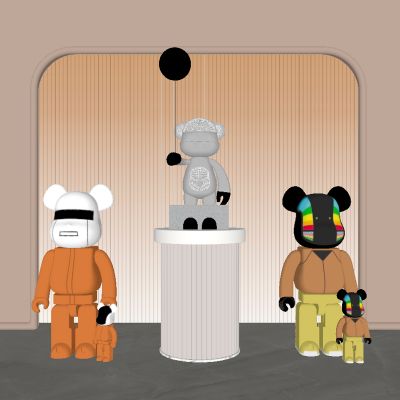 现代雕塑公仔饰品摆件