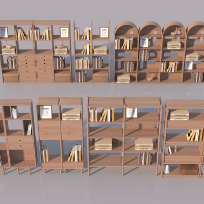现代书架 书柜置物架