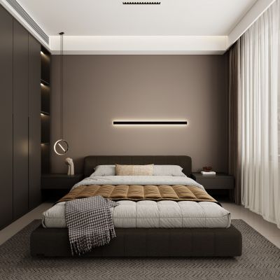 现代卧室