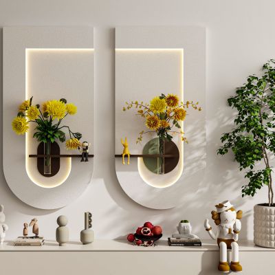 现代奶油风装饰画挂画组合墙饰挂件