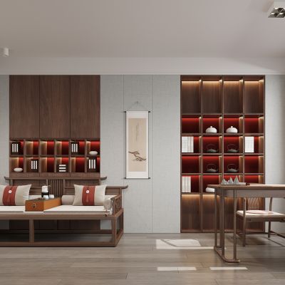 新中式书房