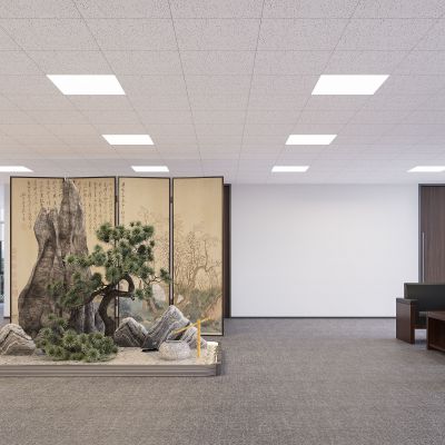 新中式公司前台