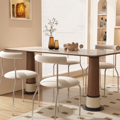 中古风餐厅 餐桌椅