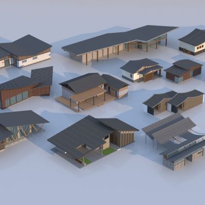 新中式公共建筑 