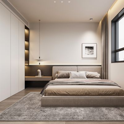 现代卧室