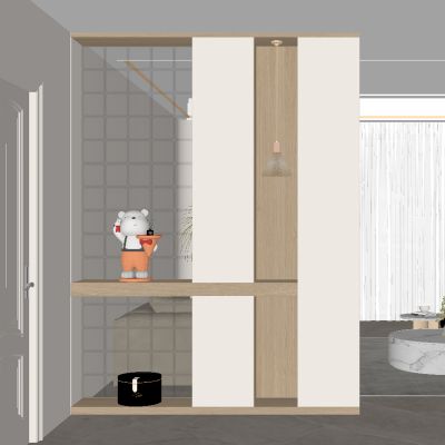 现代玄关隔断 隔断