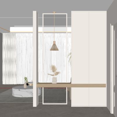 现代玄关隔断 隔断