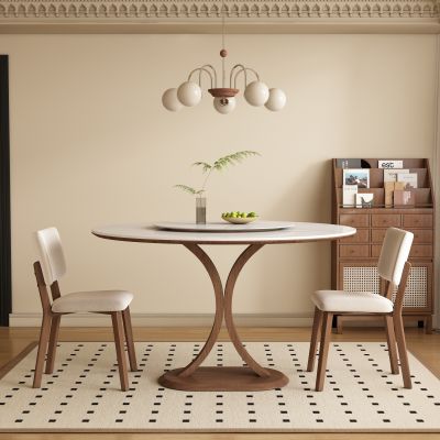 中古风餐厅 餐桌椅