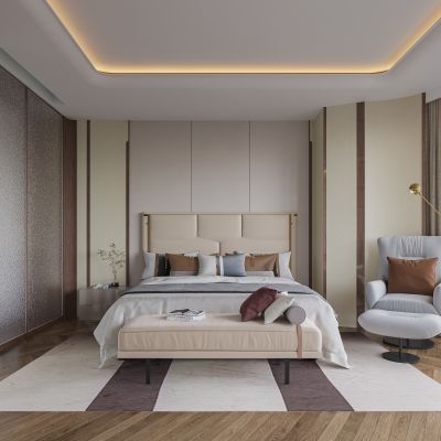 现代卧室