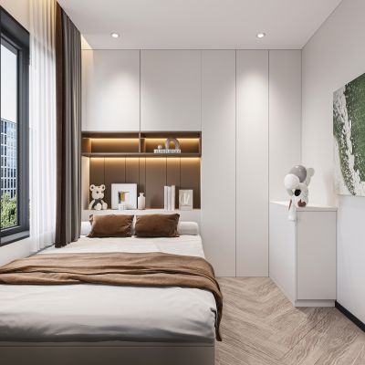 现代榻榻米卧室