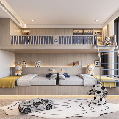 现代儿童房