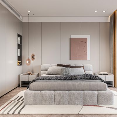 现代卧室