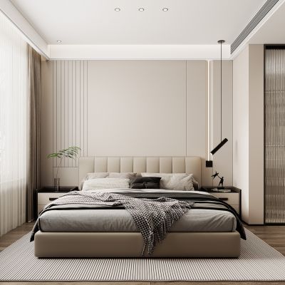 现代卧室
