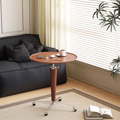 现代中古边几 移动边几 金属边几 沙发边几 实木边几