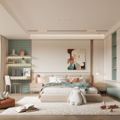 现代儿童房