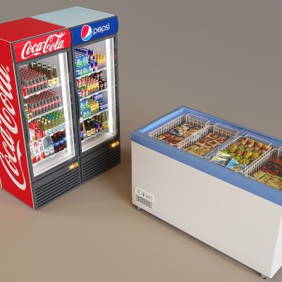 冰箱冰柜冷饮柜 饮料冷藏柜保鲜柜 雪糕柜