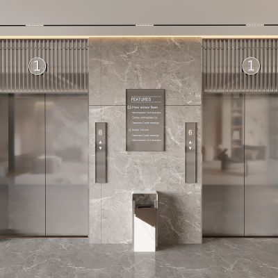 酒店升降电梯间 办公电梯厅按钮 大堂不锈钢电梯