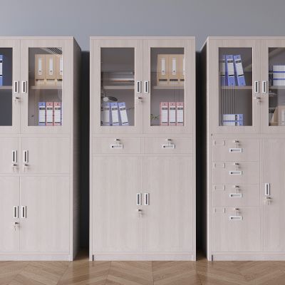 玻璃文件柜档案柜 办公室铁皮柜 资料柜档案盒