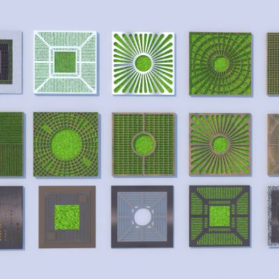 现代树篦子 树池