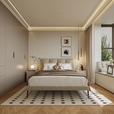 现代卧室