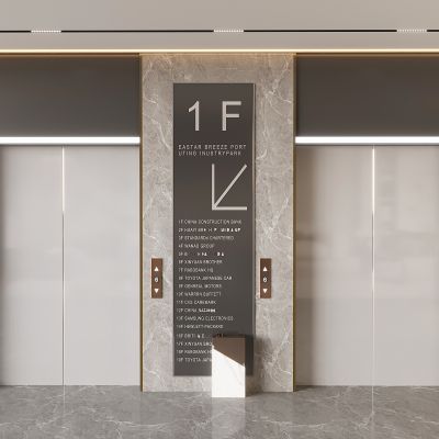 酒店升降电梯间 办公电梯厅按钮 大堂不锈钢电梯