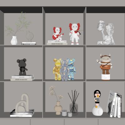 现代玩偶饰品摆件
