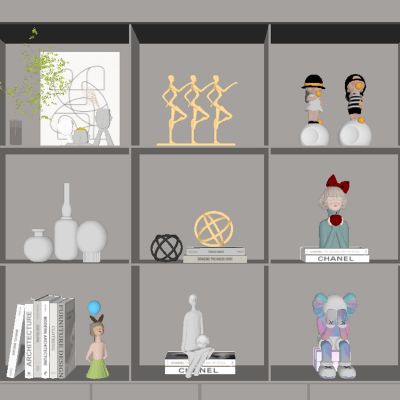 现代玩偶饰品摆件