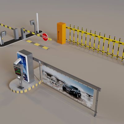 升降杆道闸栏杆 电动停车收费杆 门禁机闸机