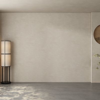 中古风餐厅 茶室背景墙