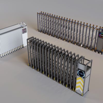 电动伸缩门道闸 自动平移门折叠门 门禁机移动门