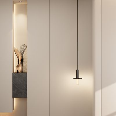 意式 轻奢风 圆弧造型 吊灯 火焰壁炉 悬浮顶 玄关