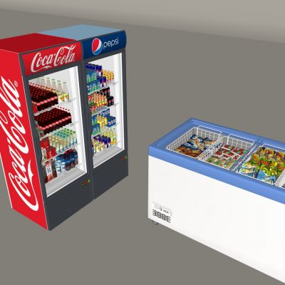 冰箱冰柜冷饮柜 饮料冷藏柜保鲜柜 雪糕柜