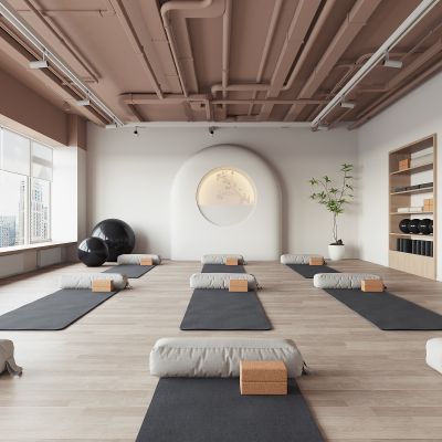 现代瑜伽室