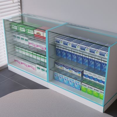 药店药品柜陈列柜 药品展示柜货架