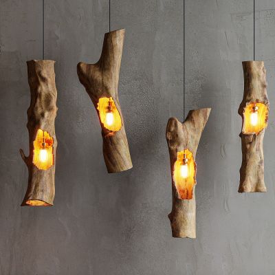 侘寂风小吊灯3D模型