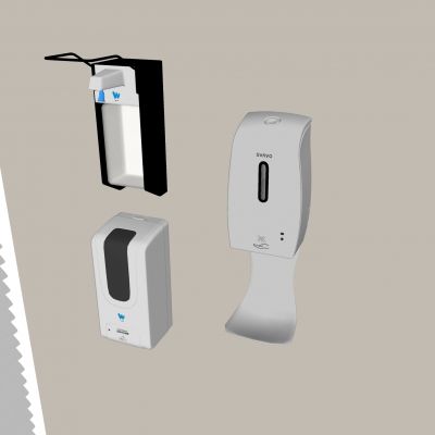 洗手液壁挂器 自动感应泡沫机 卫浴洗手液机