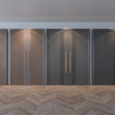 现代双开门组合 