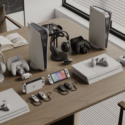 现代游戏机 手柄 Switch游戏机 娱乐设备