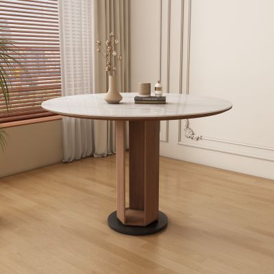 现代圆餐桌