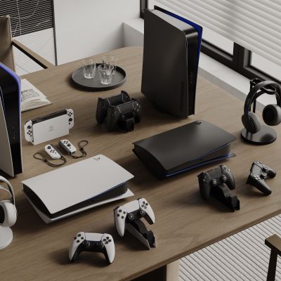 现代游戏机 手柄 Switch游戏机 娱乐设备