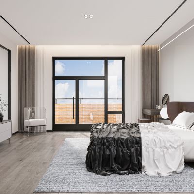 现代卧室