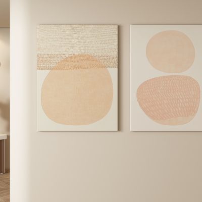 现代奶油风装饰画 挂画