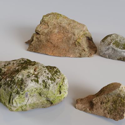 园林石头景观石 假山石块岩石造景