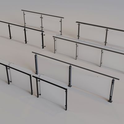 玻璃围栏防护栏 楼梯玻璃栏杆护栏