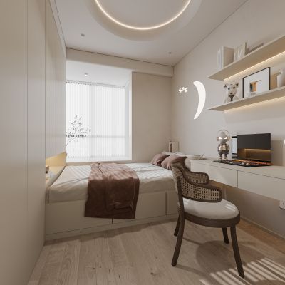 现代榻榻米卧室