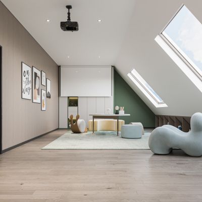 现代儿童活动室