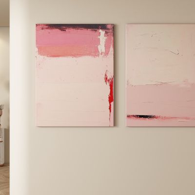 现代奶油风装饰画 挂画