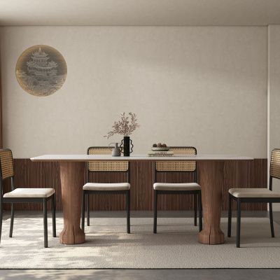 中古风餐厅 餐桌椅