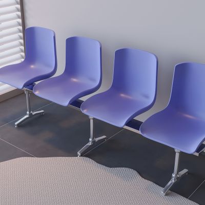 公共椅连排座椅 机场车站等候椅 靠背休闲椅