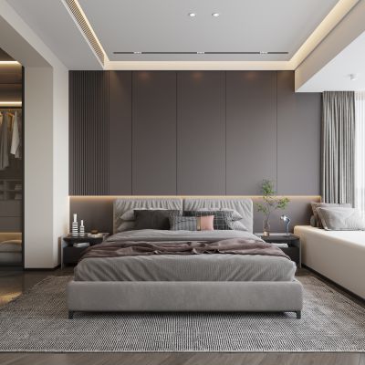 现代卧室